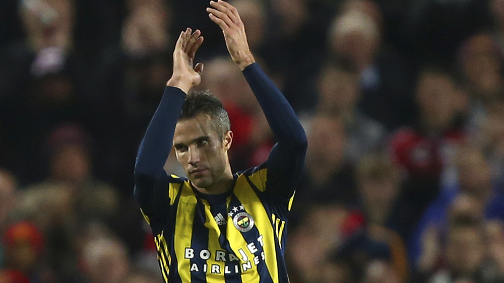 Reconhecimento: Old Trafford aplaudiu gol de Van Persie como se ele ainda jogasse no United