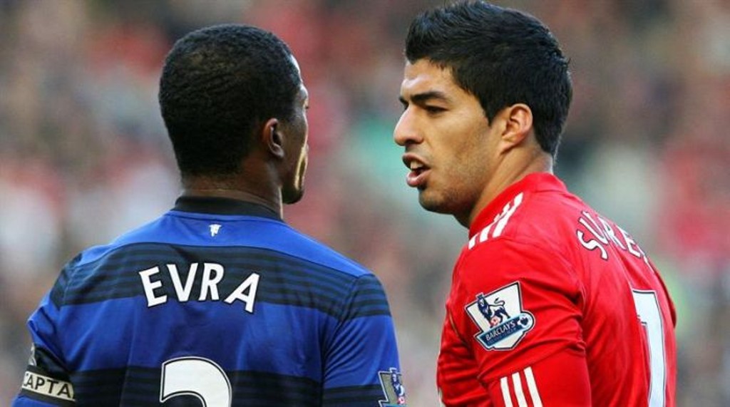 Parte do passado: Evra parabeniza Luis Suárez publicamente pela Chuteira de Ouro
