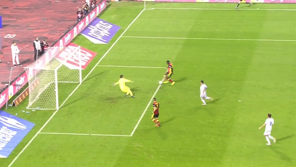 A B&eacute;lgica brilhou, mas Lukaku deu um jeito de perder este gol