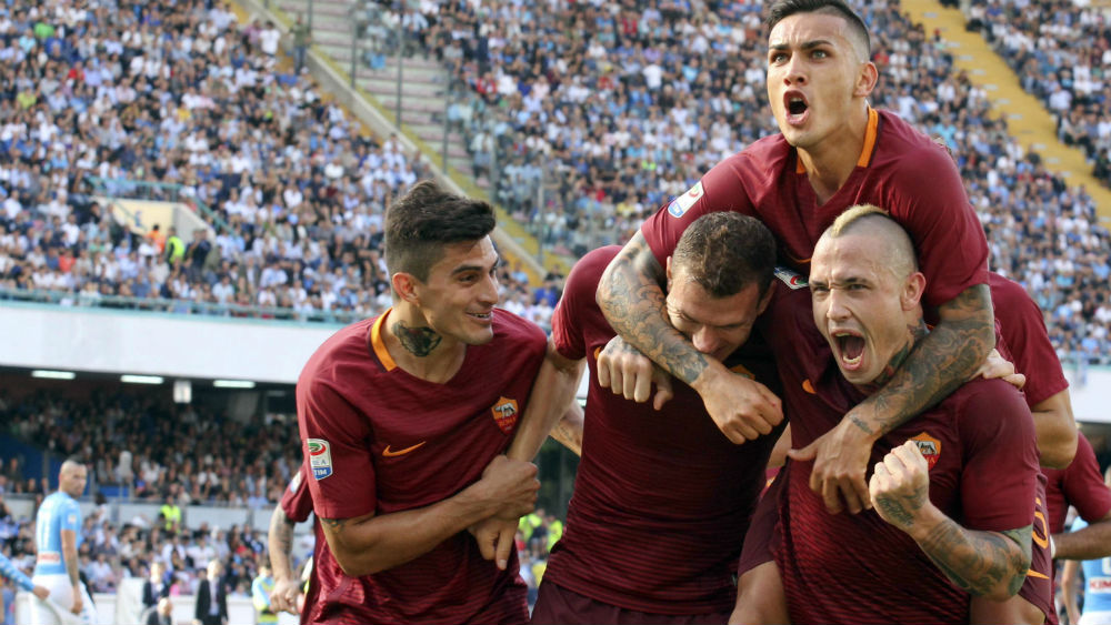 Roma aproveita falhas da defesa do Napoli e alcan&ccedil;a vit&oacute;ria gigante no San Paolo