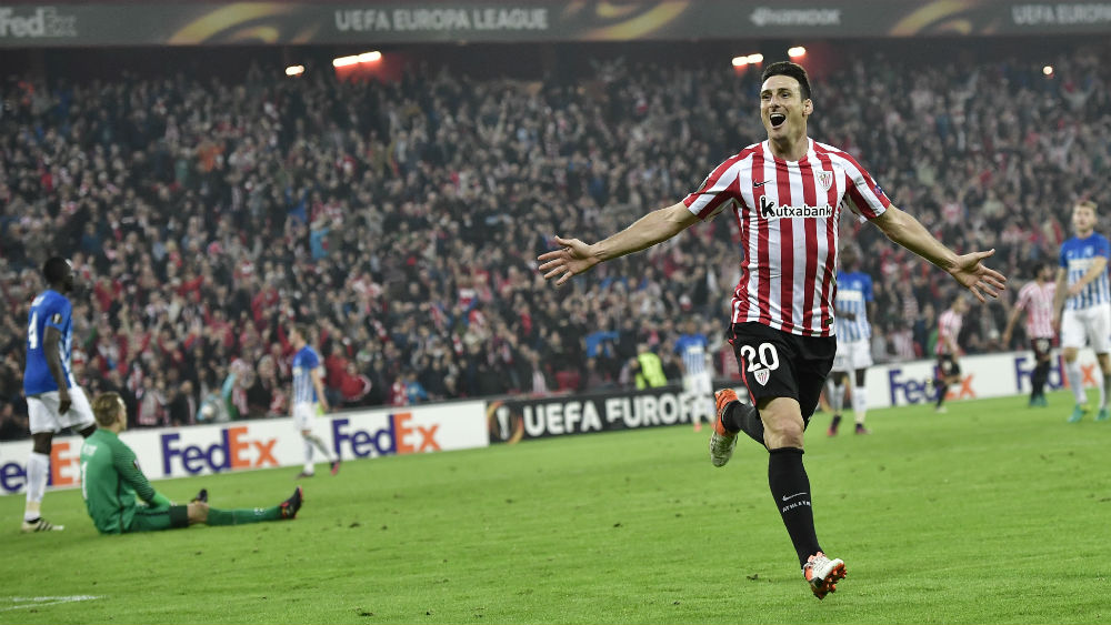 Atua&ccedil;&atilde;o impec&aacute;vel: Aduriz faz cinco gols na goleada do Athletic sobre o Genk