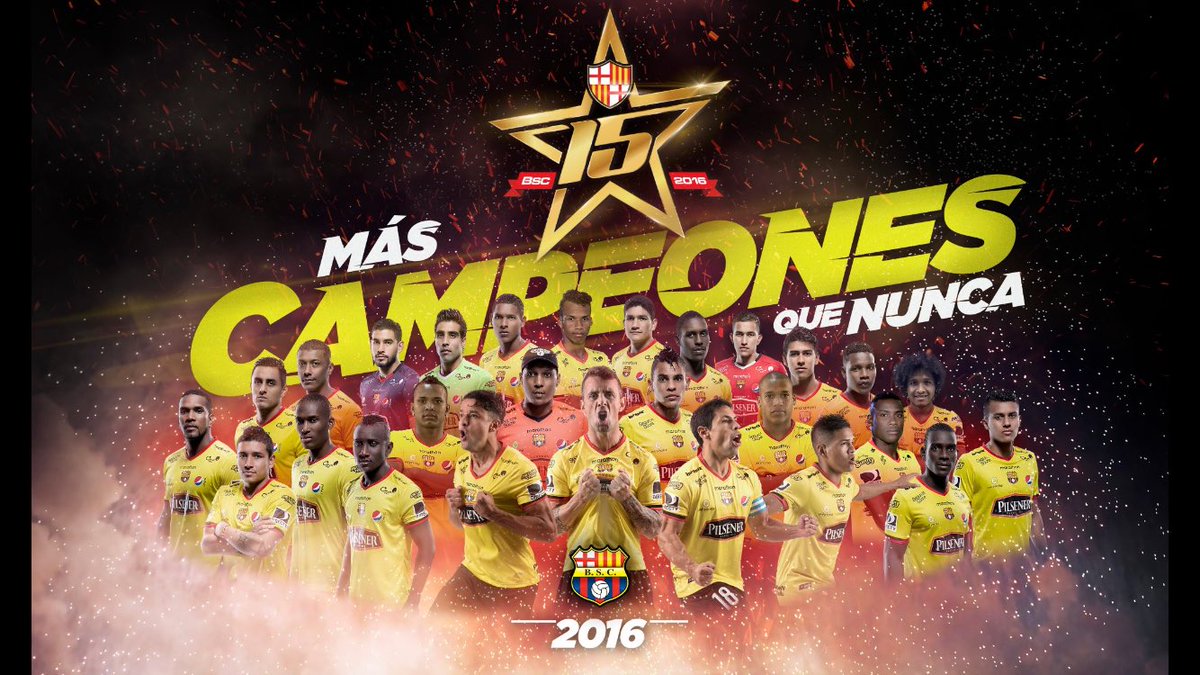 Barcelona &eacute; campe&atilde;o do Equador pela 15&ordf; vez em 2016