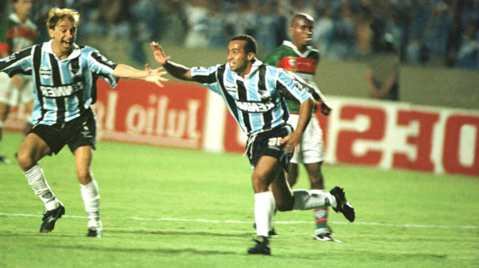 Copero, peleador y campe&oacute;n: O Gr&ecirc;mio de Felip&atilde;o se imortalizou no Brasileiro de 96
