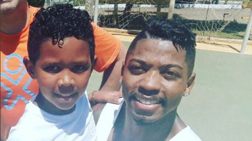 Melhor Papai Noel: Na manhã de Natal, Marinho garantiu o sorriso do filho de Kempes