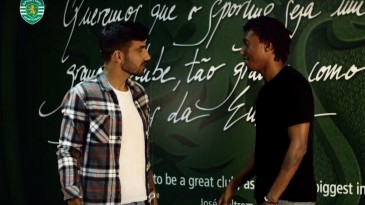 Vídeo de Natal do Sporting é uma muito simpática salada de nacionalidades