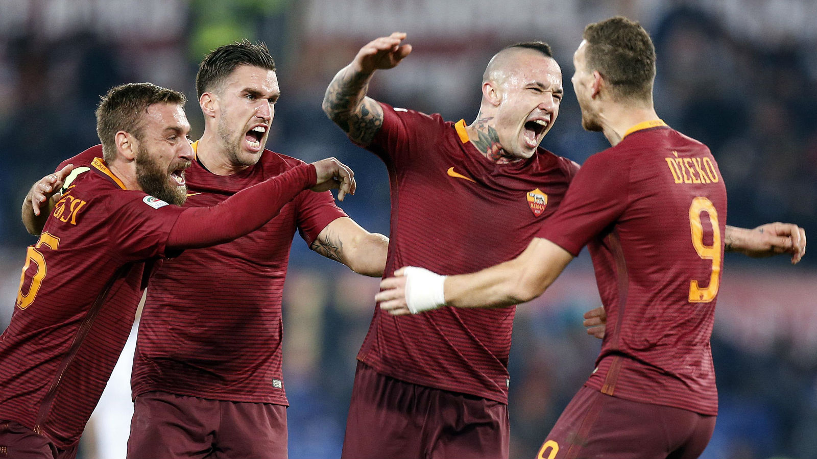 Nainggolan resolve contra o Milan e Roma se revigora para o jogo decisivo com a Juve