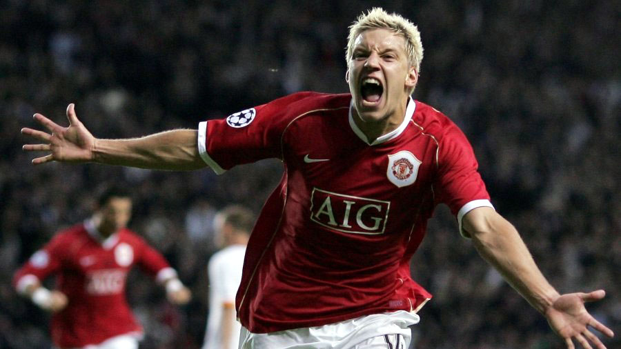 Alan Smith j&aacute; no Manchester United