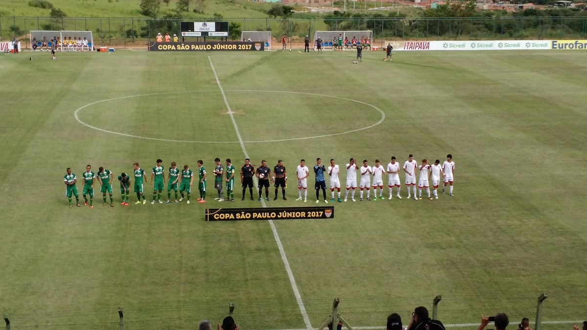 A alegria volta a tomar conta do vesti&aacute;rio da Chape, classificada para a segunda fase da Copinha
