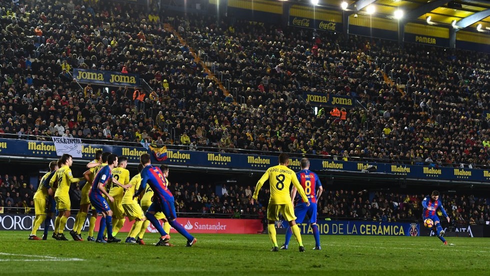 Messi &eacute; Messi, n&eacute;, pai? Argentino deixa sua marca na inaugura&ccedil;&atilde;o do est&aacute;dio reformado do Villarreal