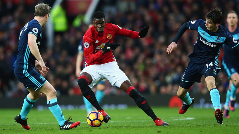 [V&iacute;deo] Que tal este passe de Pogba para Fellaini?