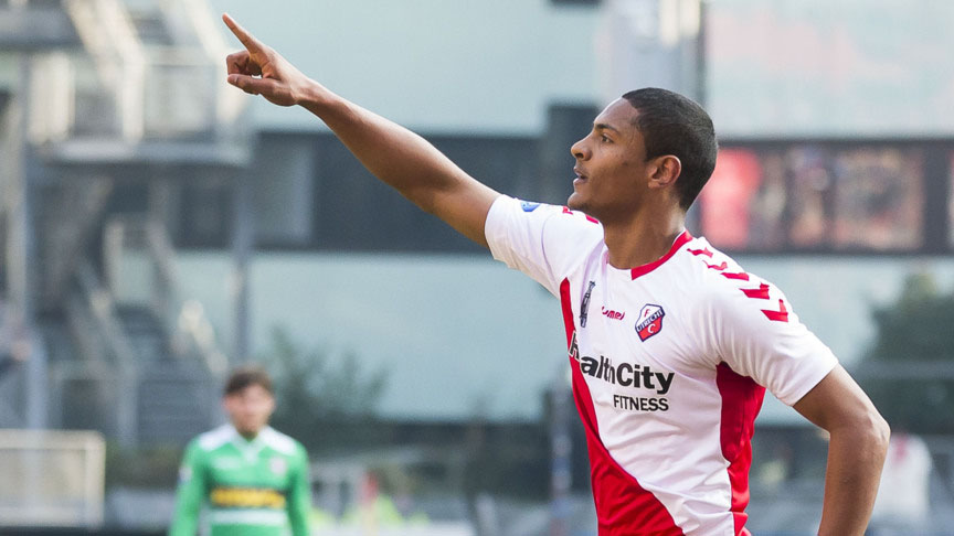 Sebastien Haller, artilheiro do Utrecht