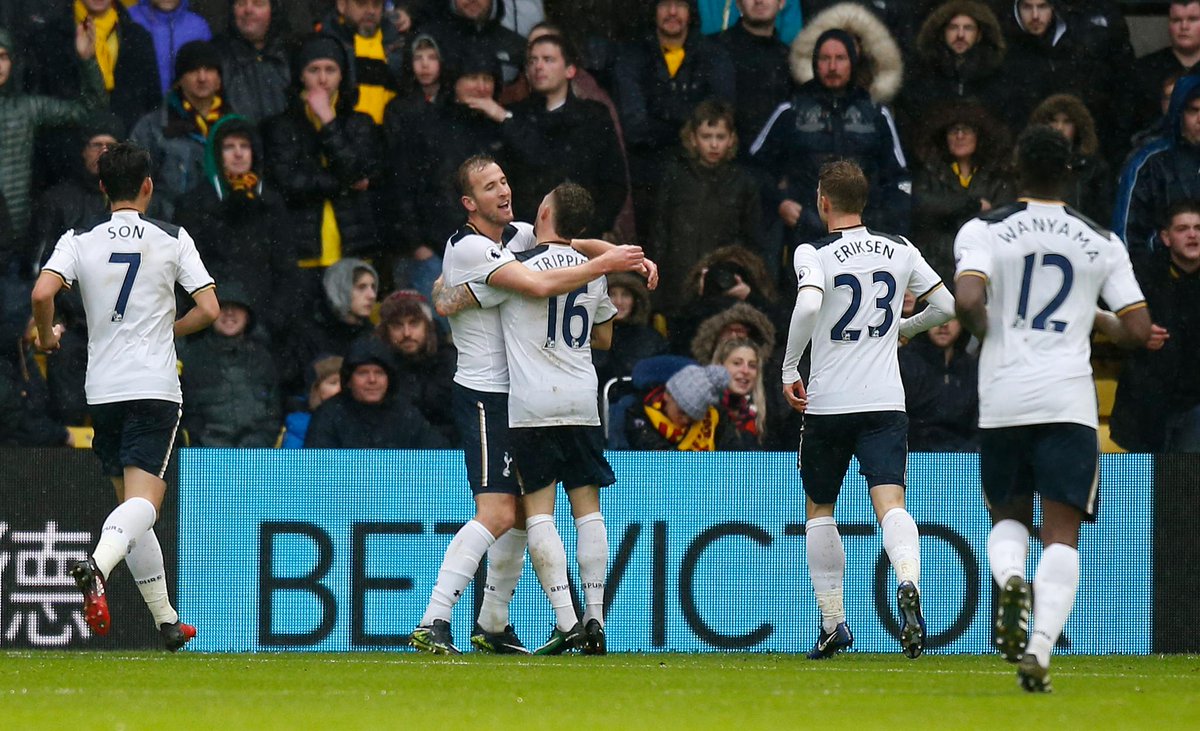 Feliz ano novo! Kane e Dele Alli fazem a festa do Tottenham contra o Watford