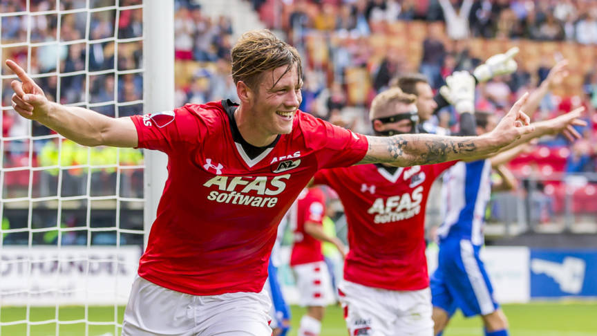 Wout Weghorst, destaque do AZ