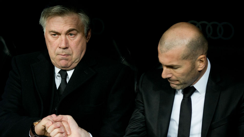 Ancelotti identifica a chave do sucesso de Zidane no Real Madrid: a rela&ccedil;&atilde;o com os jogadores