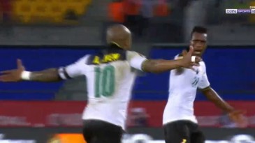 André e Jordan Ayew carregam Gana à sexta semifinal seguida da Copa Africana