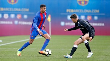 Joia da base do Barcelona, Jordi Mboula anotou um golaço para ser visto e revisto várias vezes
