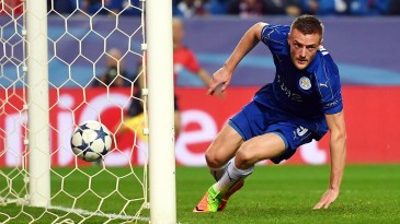 Vardy trouxe vida ao Leicester em meio a uma grande seca de gols