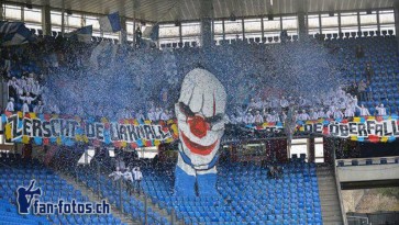Fantasias, máscara gigante e confetes: O Carnaval (macabro) do Campeonato Suíço