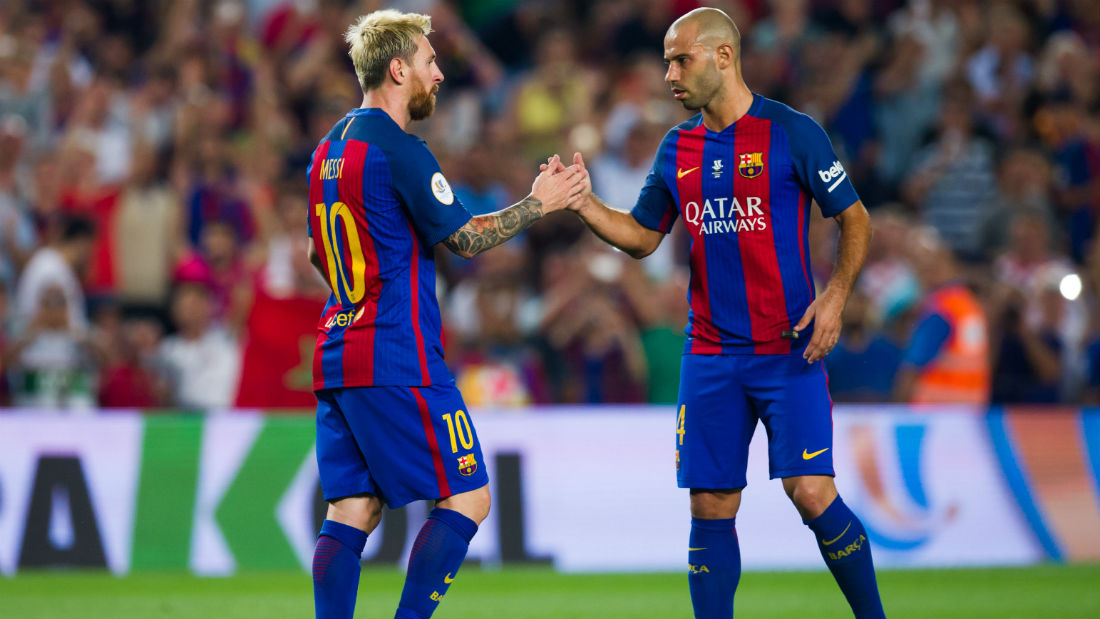Mascherano: &ldquo;O clube &eacute; maior que qualquer treinador, qualquer jogador&hellip; exceto Messi&rdquo;
