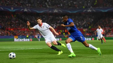 Sevilla martelou e pressionou, mas Leicester conseguiu manter-se vivo