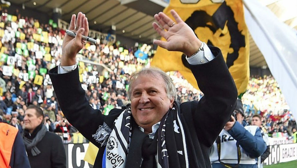 Um dia para sempre na Udinese: Zico ganhou uma ova&ccedil;&atilde;o digna da grande lenda que &eacute;