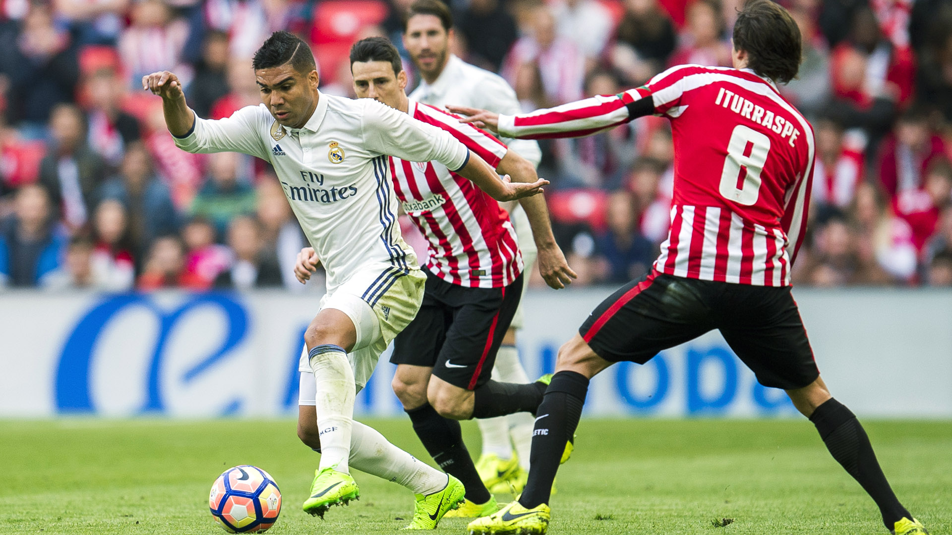 Talento de Casemiro foi diferencial para dar vit&oacute;ria ao Real Madrid contra Athletic