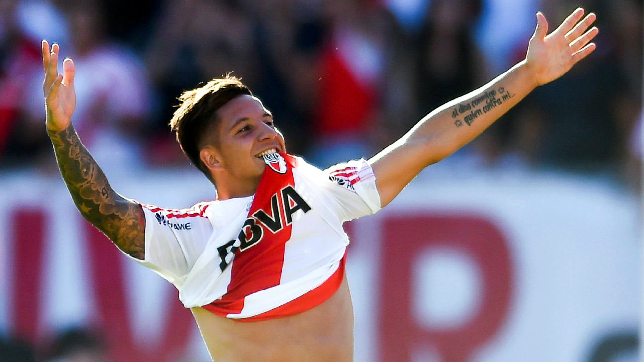 Sebasti&aacute;n Driussi, do River Plate