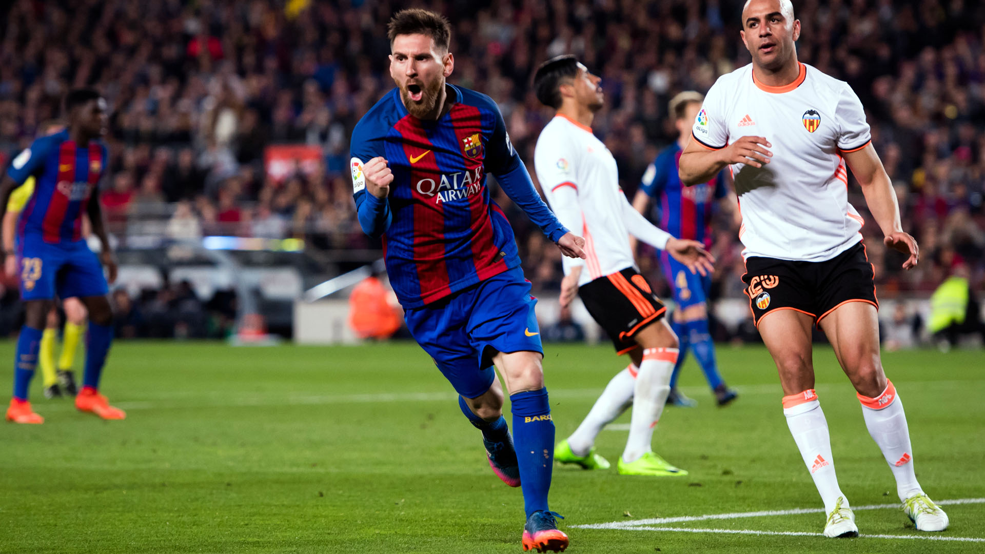 Barcelona joga de forma aberta e perigosa, mas suficiente para vencer Valencia