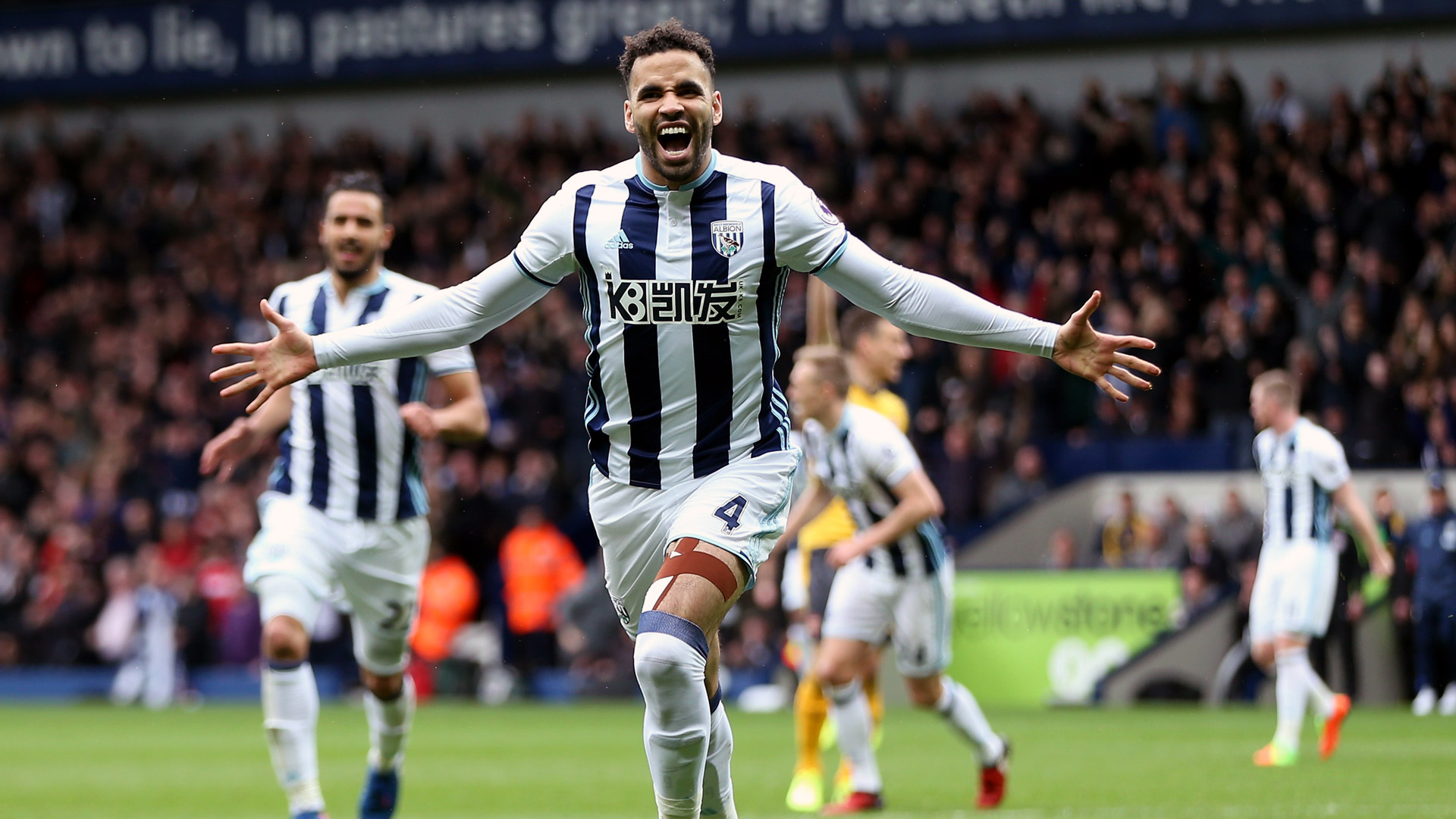 Hal Robson Kanu, do West Brom (Photo by Alex Morton/Getty Images)