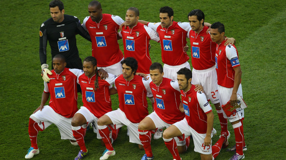 O brasileir&iacute;ssimo Braga, gigante na Europa em 2010/11, no Meu Time de Bot&atilde;o