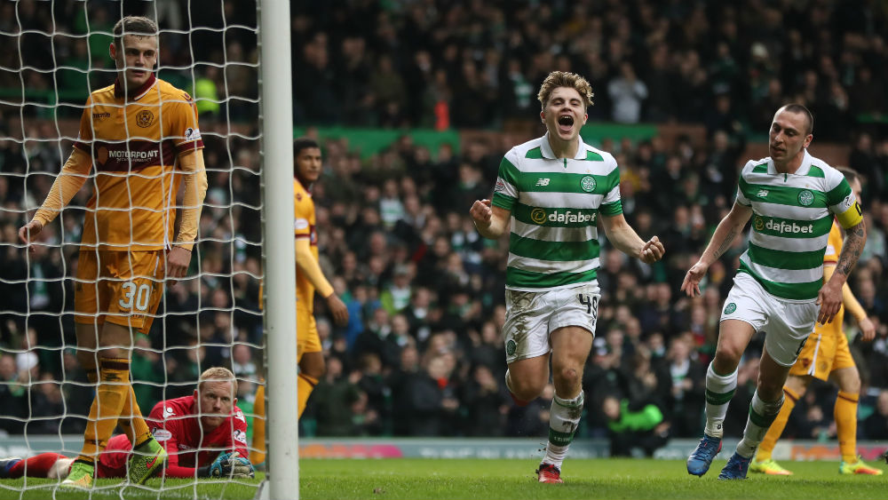 A campanha dom&eacute;stica do Celtic &eacute; irrepreens&iacute;vel nesta temporada (Foto: Getty Images)
