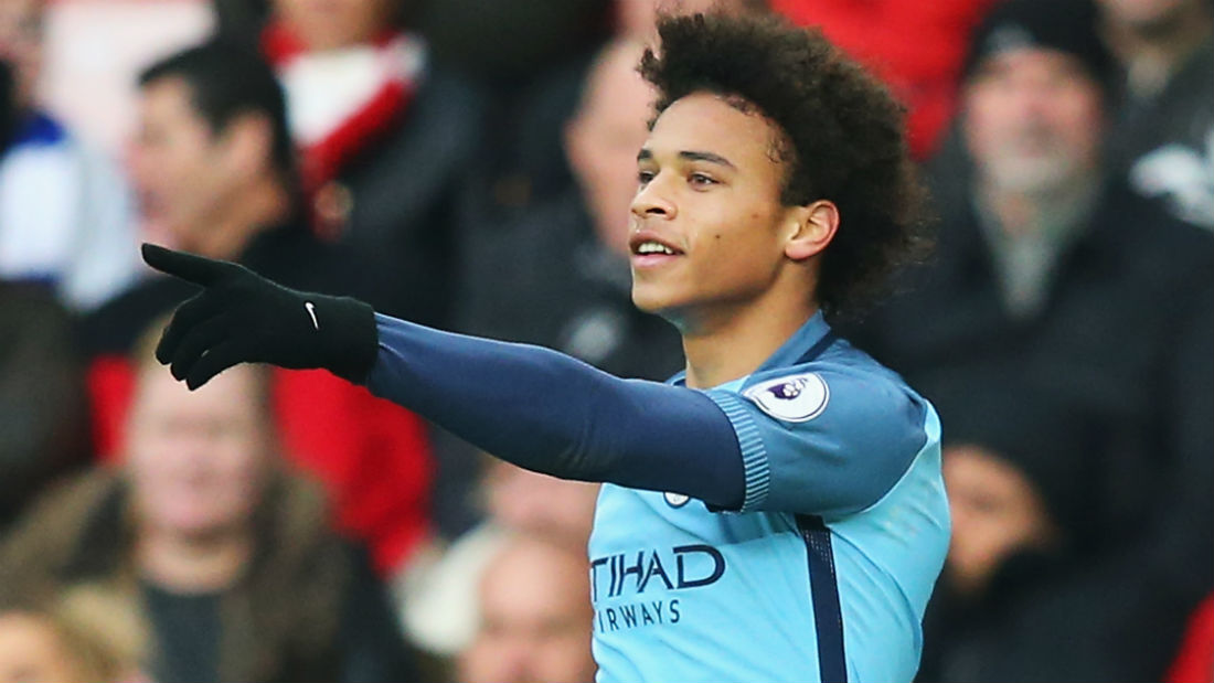 San&eacute; vem se firmando como um jogador importante na temporada do City
