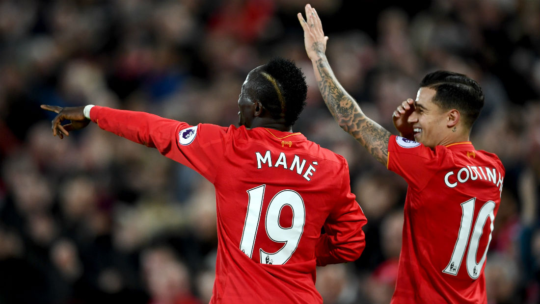 O Liverpool dos jogos grandes voltou a aparecer na vit&oacute;ria convincente sobre o Arsenal