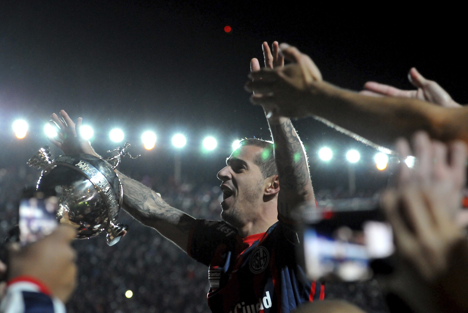 San Lorenzo v Nacional - Copa Bridgestone Libertadores 2014