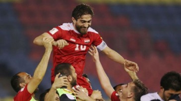 A Síria conquistou uma vitória nas Eliminatórias que valeu mais que três pontos