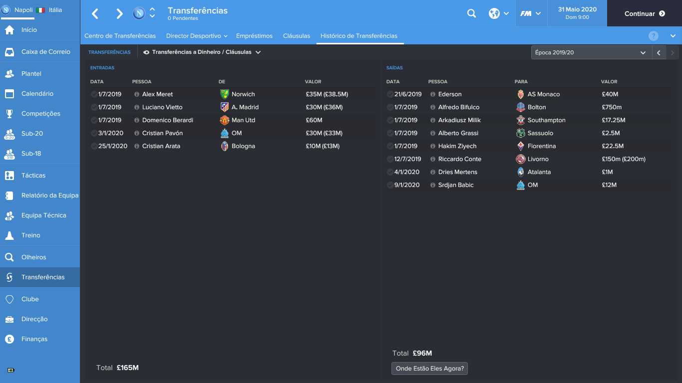 transfer&ecirc;ncias