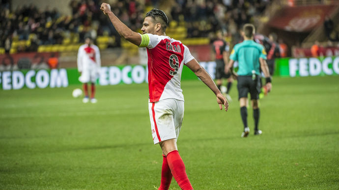 Falcao, do Monaco (Foto: Divulga&ccedil;&atilde;o/Monaco)