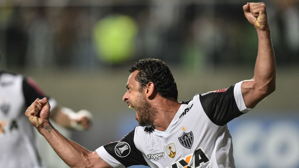 Fred resgata o Atl&eacute;tico Mineiro de uma noite de pouca criatividade