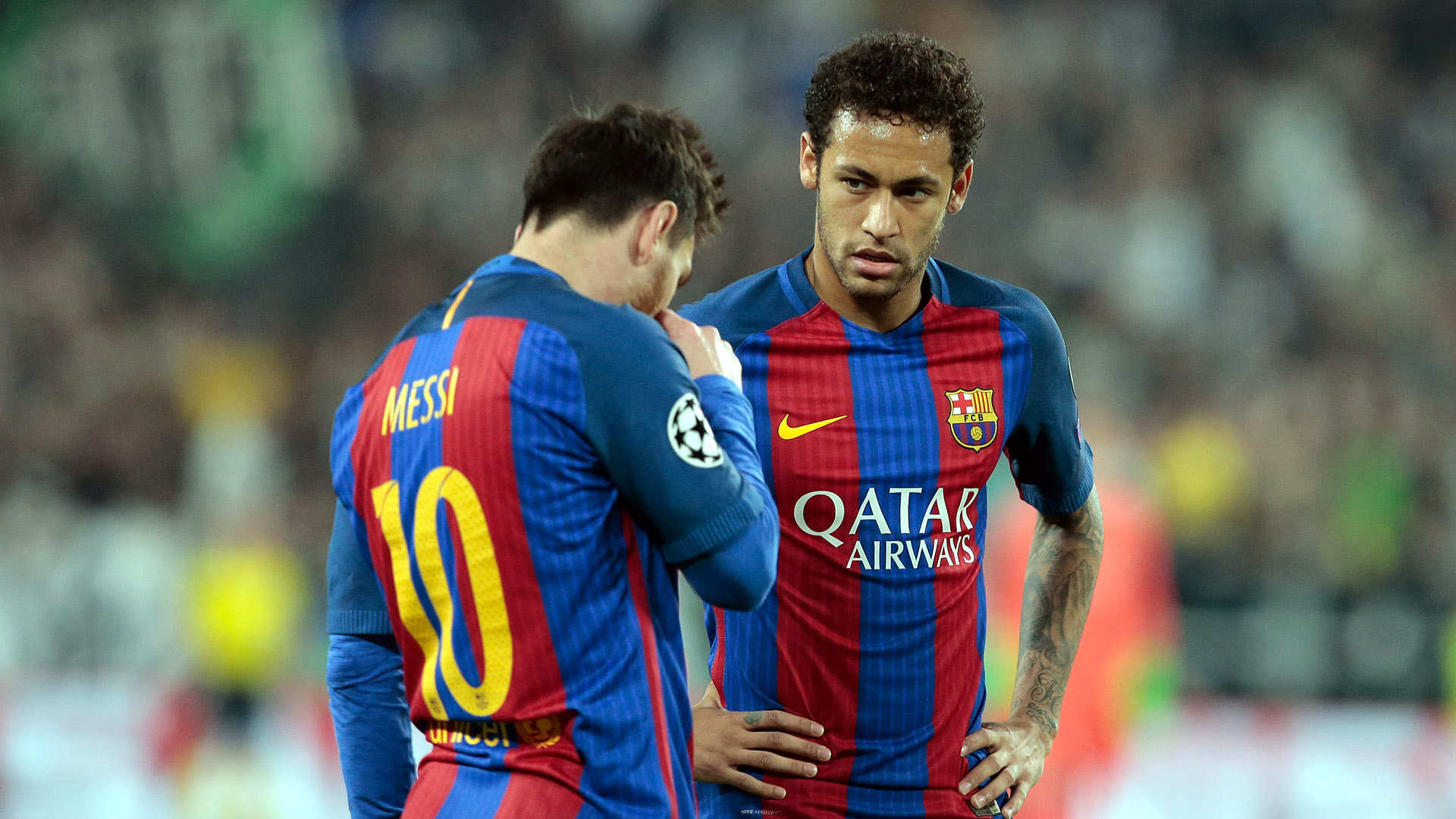 Messi e Neymar, do Barcelona (Photo by Emilio Andreoli/Getty Images)