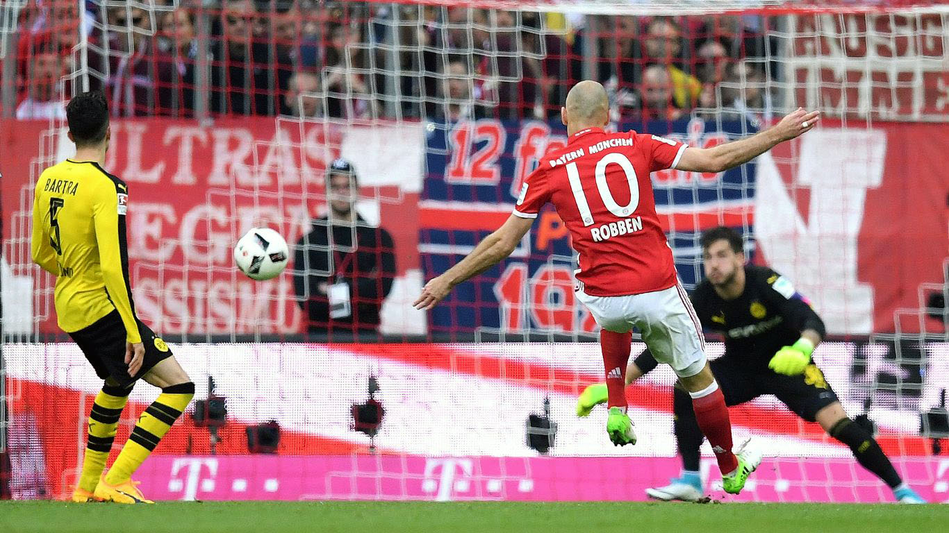 Irregularidade do Dortmund n&atilde;o &eacute; p&aacute;reo para for&ccedil;a do Bayern de Robben, Rib&eacute;ry e Lewandowski
