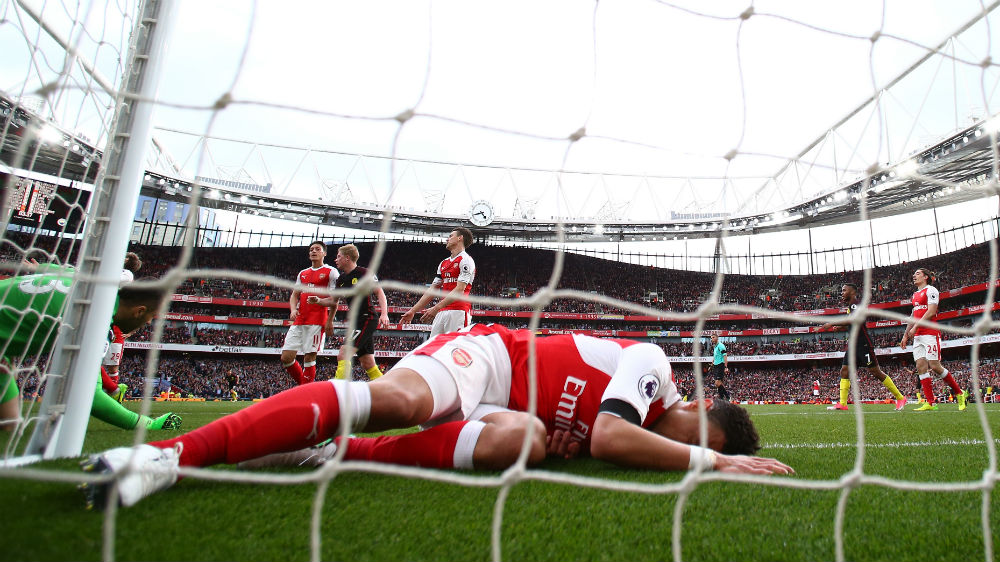 O jogo foi divertido, mas o empate com o City ficou ruim para o Arsenal