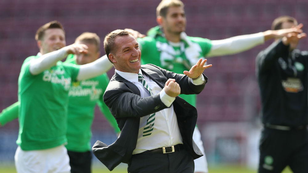 O t&iacute;tulo veio f&aacute;cil. Agora, o Celtic de Rodgers busca entrar para a hist&oacute;ria