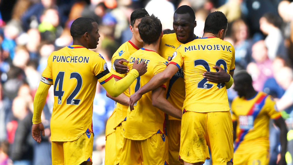 Um bravo Palace segurou a press&atilde;o incessante do Chelsea para vencer em Stamford Bridge