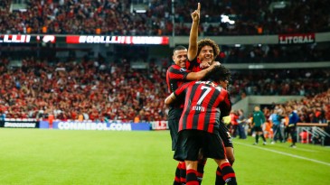 A eficiência pesou para o Atlético Paranaense bater o Flamengo na Baixada