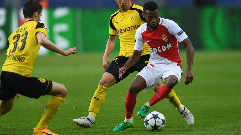 Outro prod&iacute;gio do Monaco, Lemar tamb&eacute;m merece elogios por tudo o que vem jogando