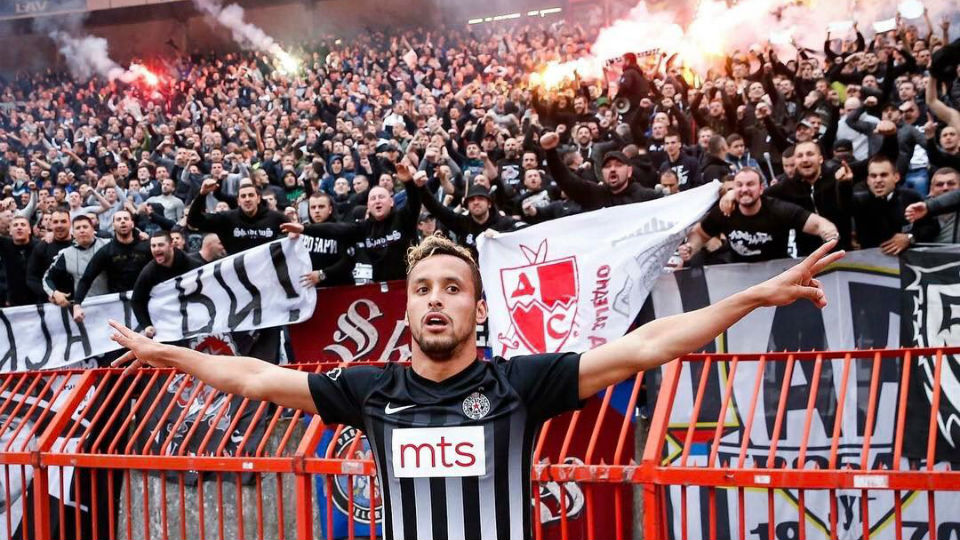 Brasileiro faz dois belos gols e decide cl&aacute;ssico para o Partizan na casa do Estrela Vermelha