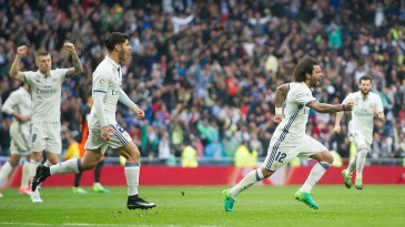 Nos minutos finais, Marcelo foi o salvador do Real Madrid em triunfo vital sobre o Valencia