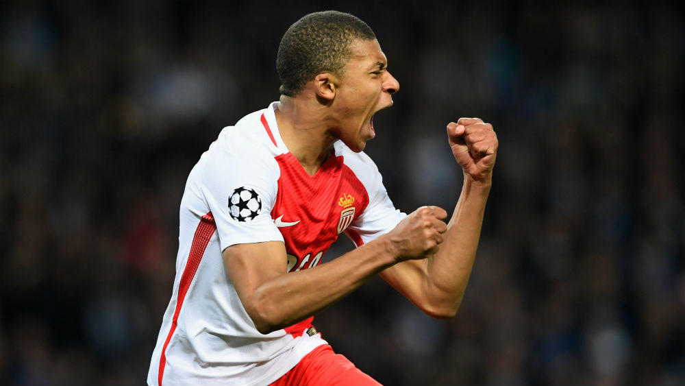 Mbapp&eacute;, do Monaco (Foto: Getty Images)