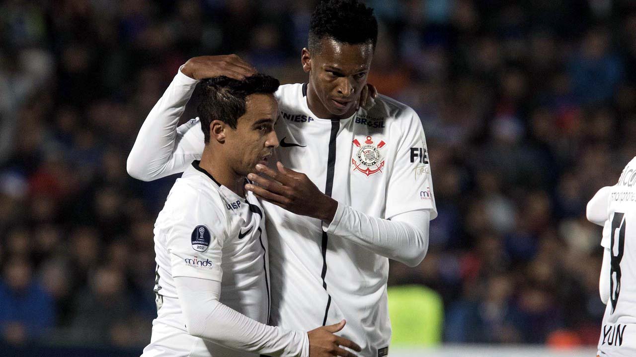 Jadson e J&ocirc;, do Corinthians (Foto: Daniel Augusto Jr. / Ag. Corinthians)