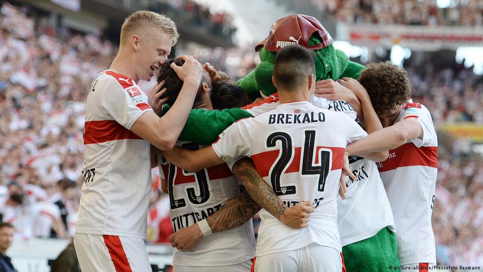 Stuttgart retorna &agrave; Bundesliga como campe&atilde;o da segunda divis&atilde;o, um ano depois de cair